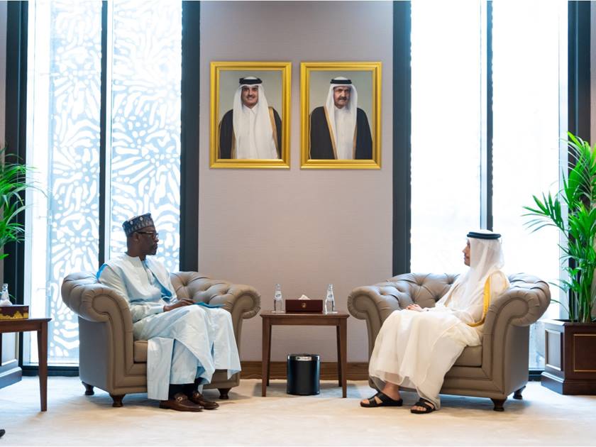 Le ministre Abdoulaye DIOP reçu par le premier ministre du Qatar 